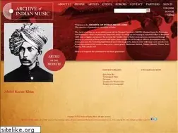 Sites similar to archiveofindianmusic.org