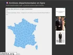 Sites similar to archives-departementales.com