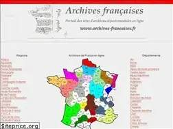 Sites similar to archives-francaises.fr