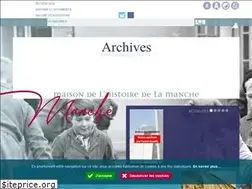 Sites similar to archives-manche.fr