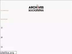 Sites similar to archives-socialistes.fr