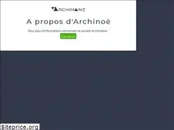 Sites similar to archives.archinoe.com