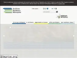 Sites similar to archives.bordeaux-metropole.fr