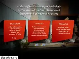 Sites similar to archives.gov.lk