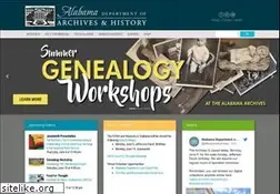 Sites similar to archives.state.al.us
