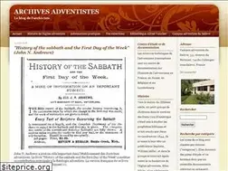 Sites similar to archivesadventistes.net