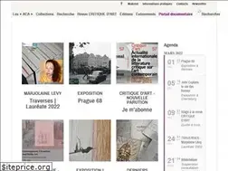 Sites similar to archivesdelacritiquedart.org