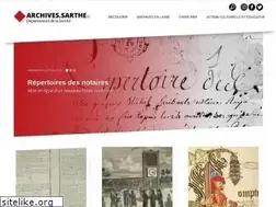 Sites similar to archivesdelasarthe.com