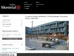Sites similar to archivesdemontreal.com