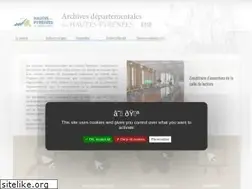 Sites similar to archivesenligne65.fr