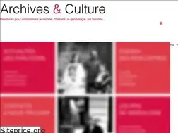 Sites similar to archivesetculture.org