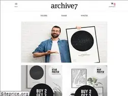 Sites similar to archiveseven.com