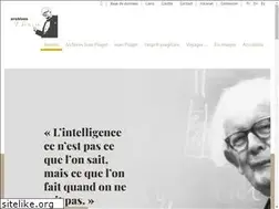 Sites similar to archivesjeanpiaget.ch