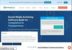 Sites similar to archivesocial.com