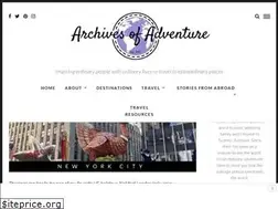 Sites similar to archivesofadventure.com