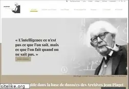 Sites similar to archivespiaget.ch