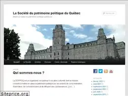 Sites similar to archivespolitiquesduquebec.com