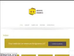 Sites similar to archivigramsci.it