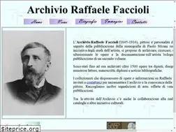 Sites similar to archivioraffaelefaccioli.it