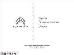 Sites similar to archiviostoricocitroen.info