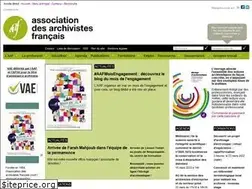 Sites similar to archivistes.org