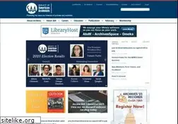Sites similar to archivists.org