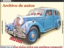Sites similar to archivodeautos.blogspot.com