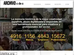 Sites similar to archivodelacreatividadcdec.com