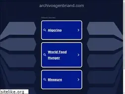 Sites similar to archivosgenbriand.com