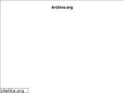 Sites similar to archivs.org