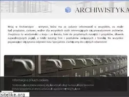 Sites similar to archiwistyka.pl