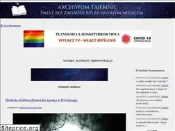 Sites similar to archiwum-tajemnic.pl