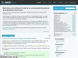 Sites similar to archlinux.fr