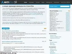 Sites similar to archlinux32.org