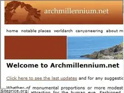 Sites similar to archmillennium.net