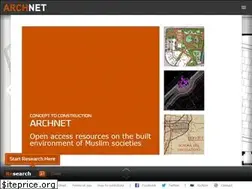 Sites similar to archnet.org