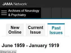 Sites similar to archneurpsyc.jamanetwork.com