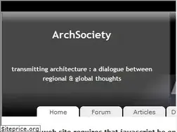 Sites similar to archsociety.com