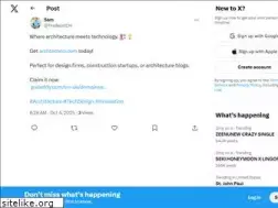 Sites similar to archtechno.com