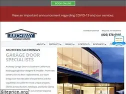 Sites similar to archwaygaragedoors.com