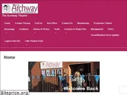 Sites similar to archwaytheatre.com