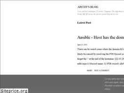 Sites similar to archyslife.blogspot.com