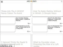 Sites similar to archzine.com