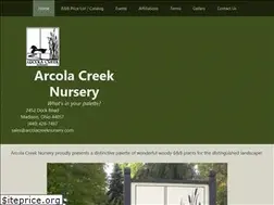 Sites similar to arcolacreeknursery.com