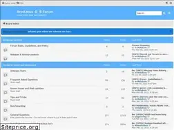 Sites similar to arcolinuxforum.com
