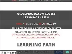 Sites similar to arcolinuxiso.com