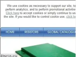 Sites similar to arcolresistors.com