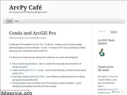 Sites similar to arcpy.wordpress.com