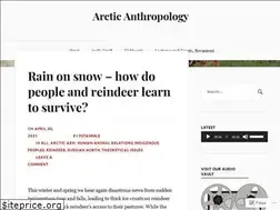 Sites similar to arcticanthropology.org