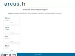 Sites similar to arcus.fr